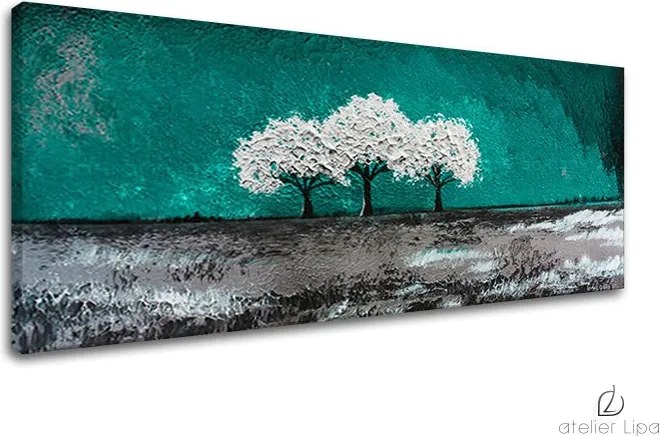 Autorská reprodukcia na plátne STROMY XOBAM008E1