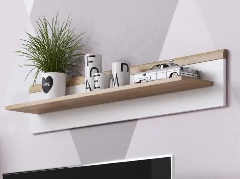 Polica Primo, dub riviera/biela%