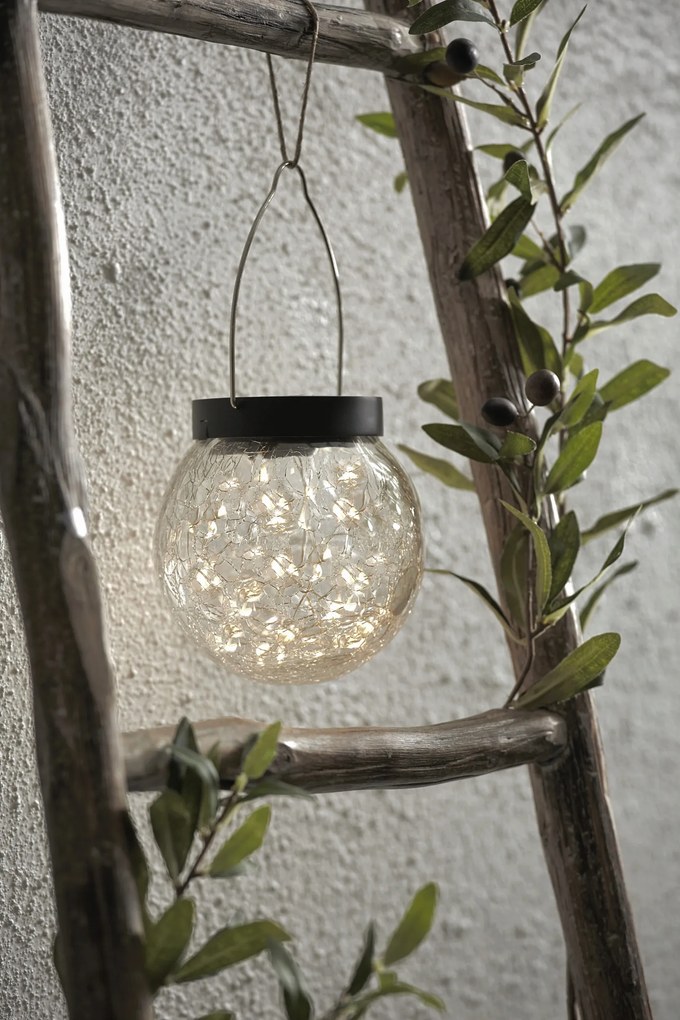 Závesná solárna lampa GLORY 13 cm