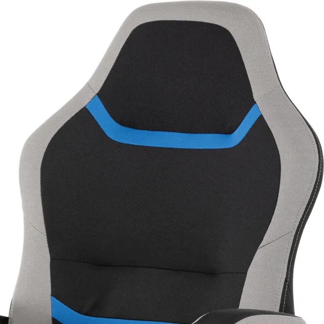Detská otočná stolička čierna KA-L611 BLUE