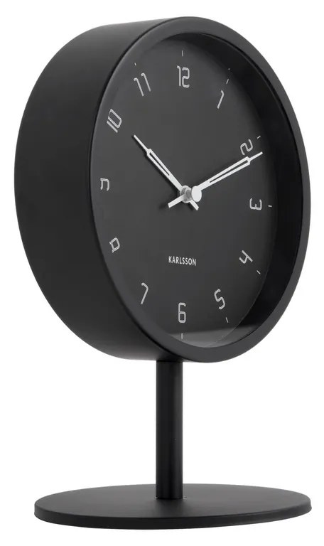 Karlsson 5951BK dizajnové stolné hodiny 23 cm