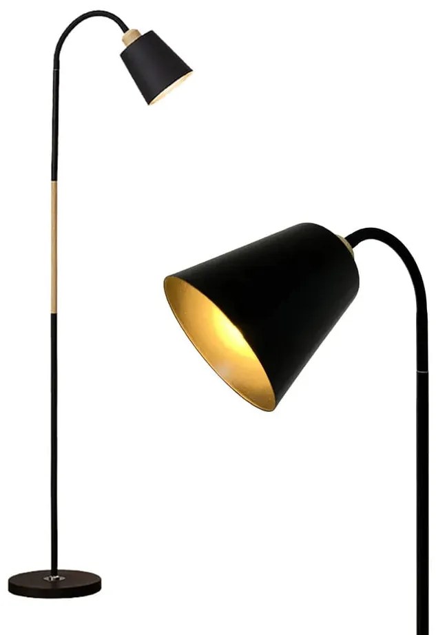 BERGE Stojacia lampa LED E27 - VIEW