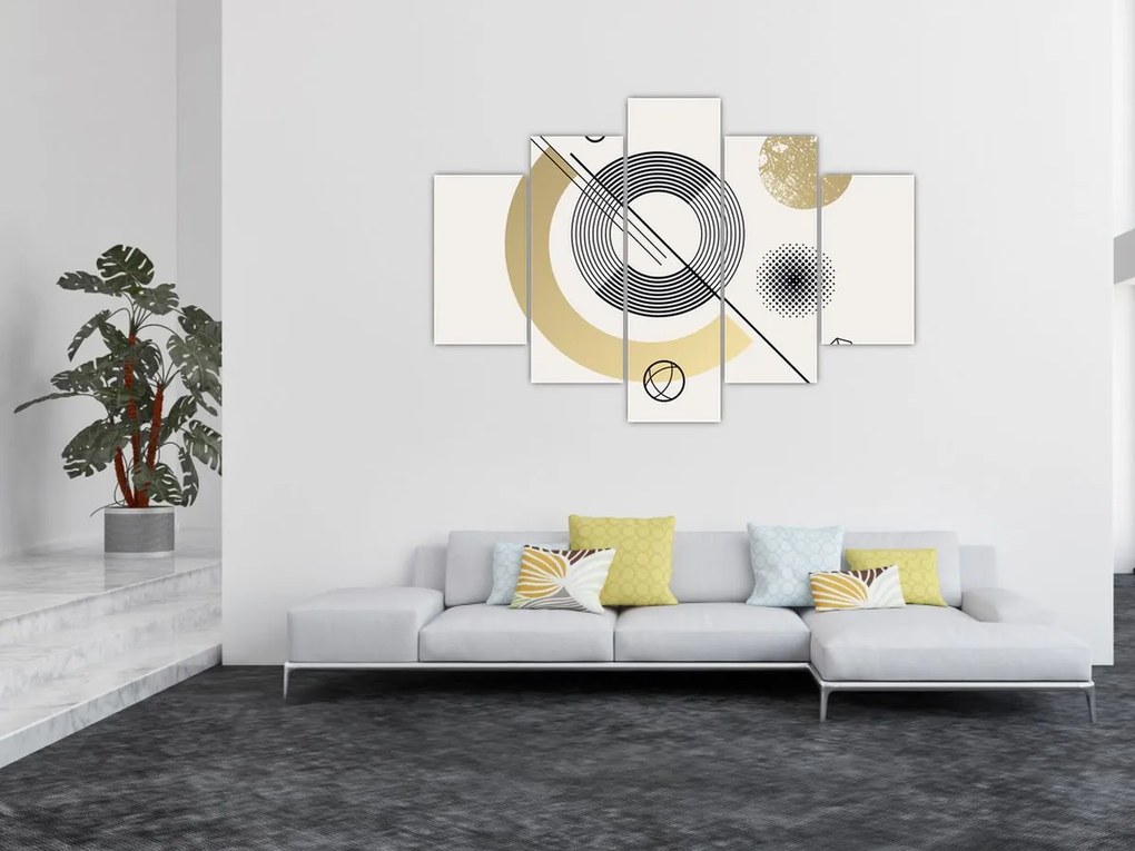 Obraz - Geometrické tvary N⁰2 (150x105 cm)