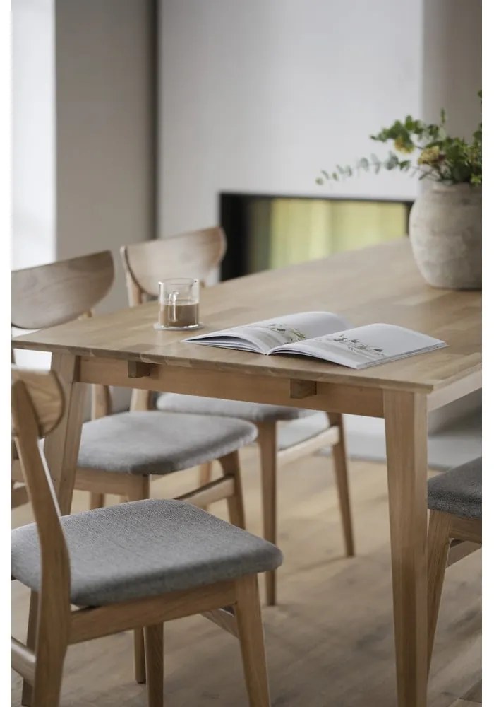 Jedálenské stoličky v súprave 2 ks v prírodnej farbe Rodham - Rowico