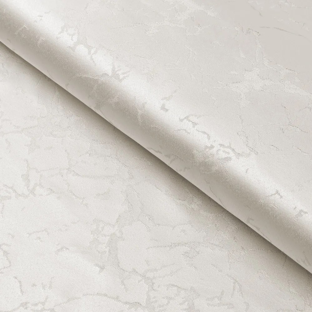 Biante Dekoračný behúň na stôl Parma PM-116 Strieborný mramor na krémovom 35x140 cm