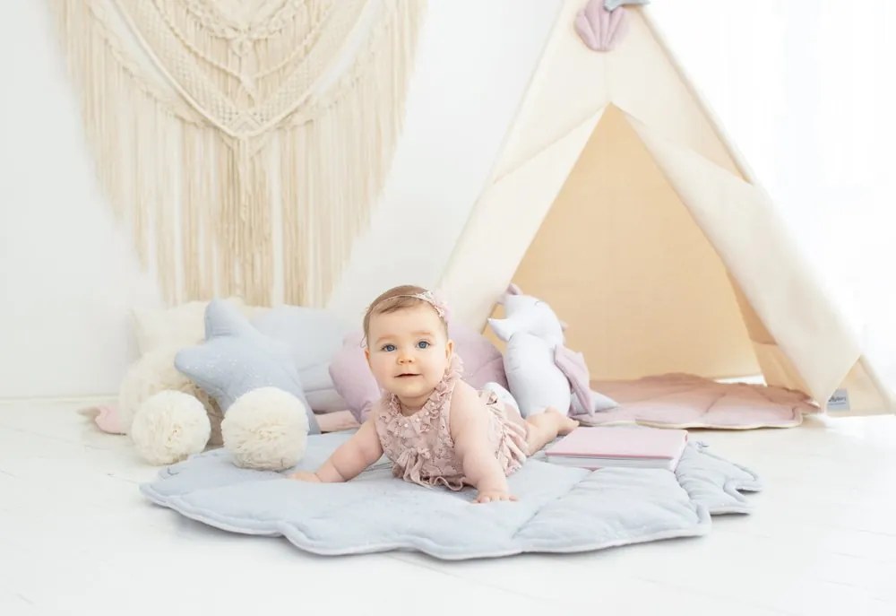 lovel.sk Detský stan teepee Mermaid - Grey
