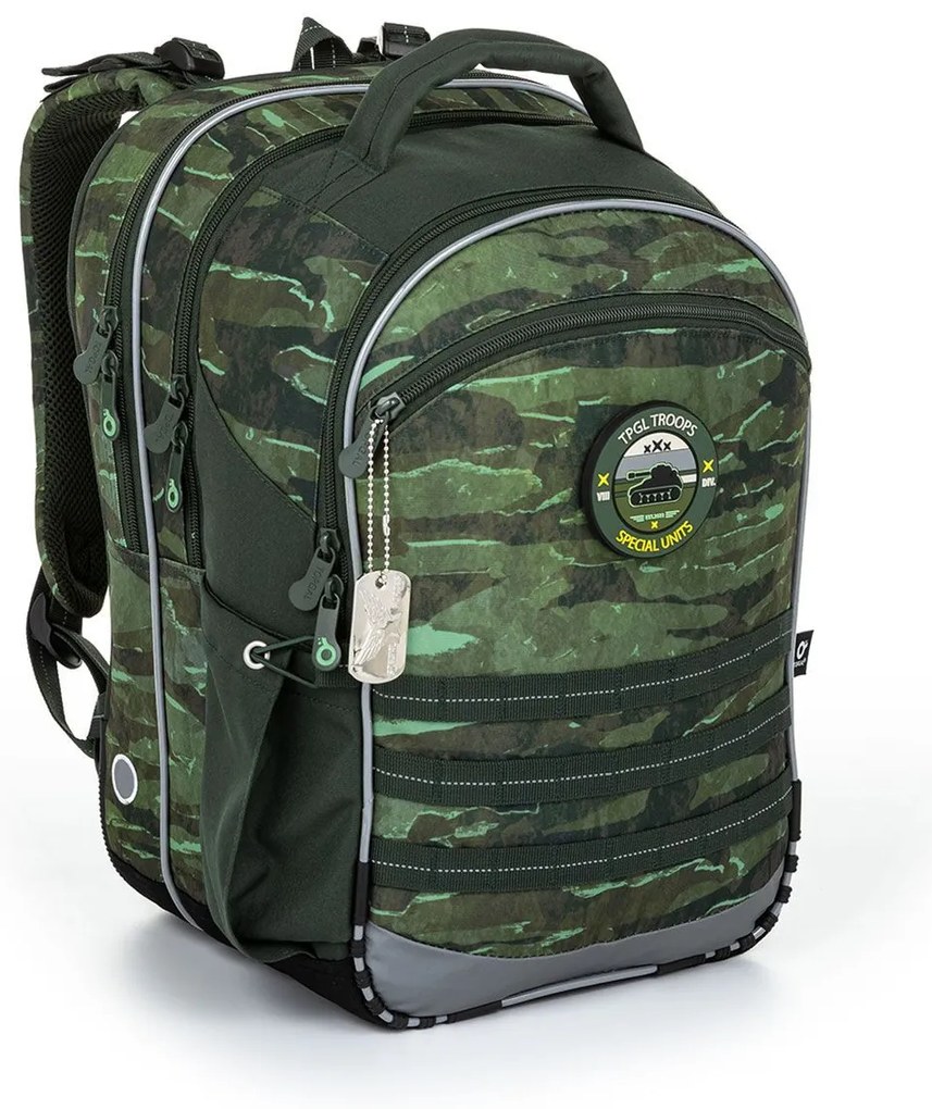 Veľká školská súprava Topgal COCO 23040 B - batoh + peračník + vrecko na prezuvky + pláštenka na batoh