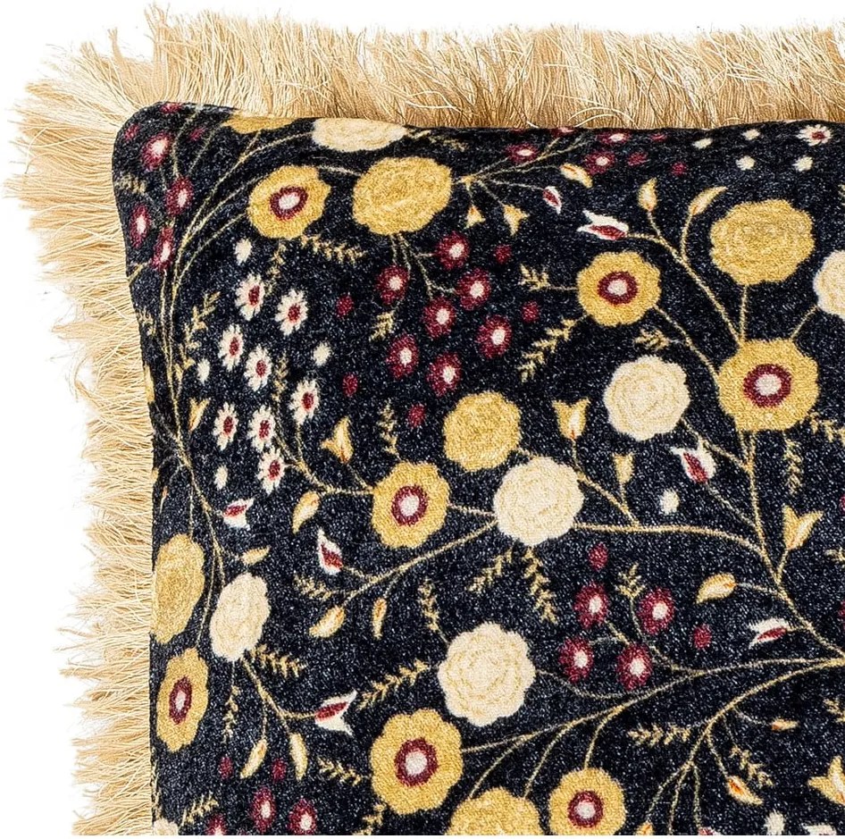 Dekoračný vankúš s prímesou bavlny 45x45 cm Eydis – Bloomingville