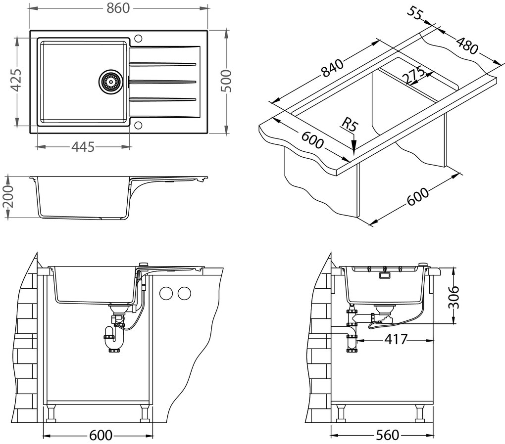 SET ALVEUS CADIT 40/81 + BATERIE AFRA 81
