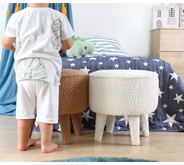 Taburet PIXI pr. 38 cm hnedý