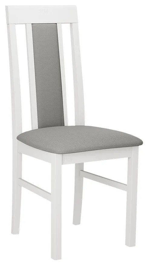 Stolička Zefir II, Morenie: biela, Poťahové látky: Zetta 297