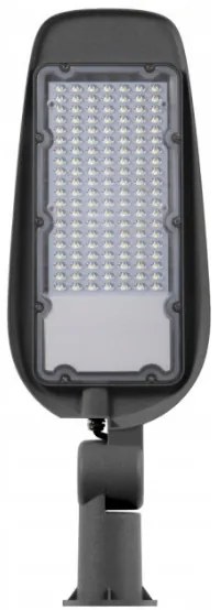 BERGE LED pouličná lampa 100W - neutrálna biela