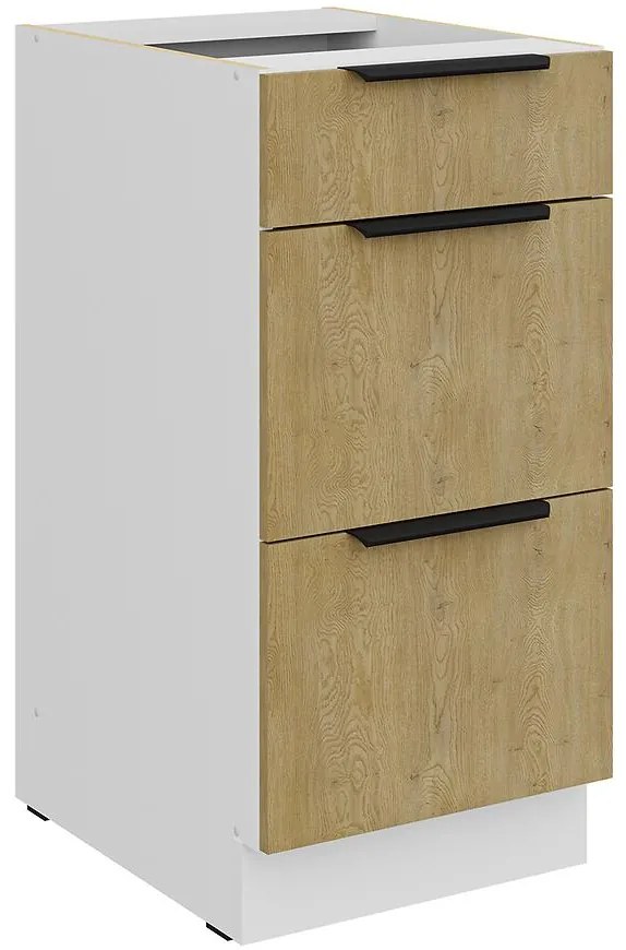 Kuchynská skrinka Cremona Wh 40d 3s Bb