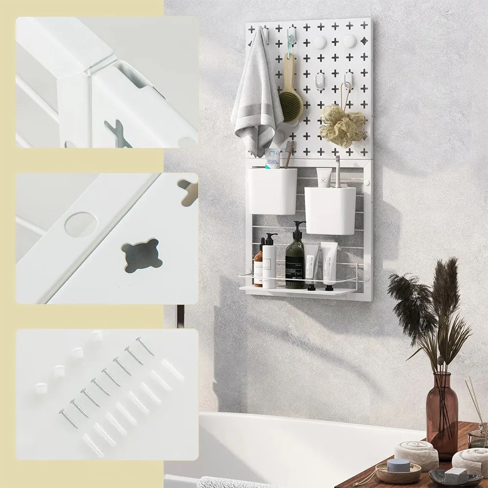 Magnetický kuchynský nástenný organizér