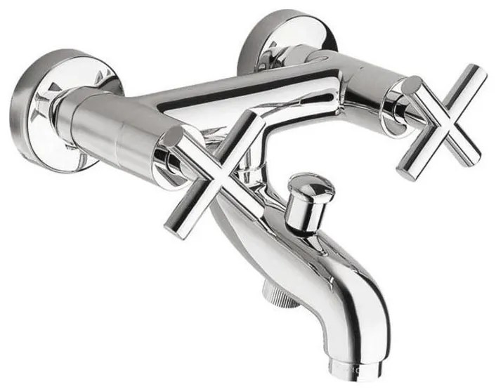 Sapho - Vaňová batéria AXIA lesklý chróm