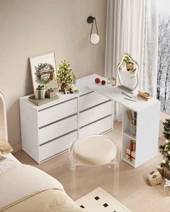Komoda s nastaviteľným stolíkom LTS656W01