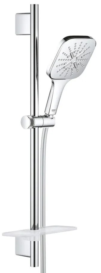 GROHE Rainshower SmartActive 130 Cube - Sprchová súprava, 3 prúdy, chróm 26583000