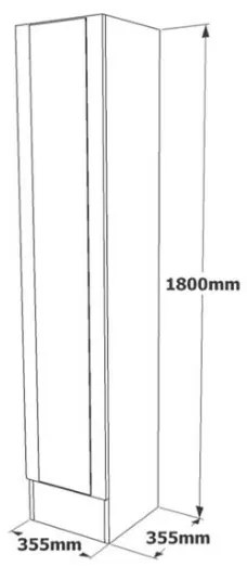 Predsieňová zostava Mea Atlantic Pine