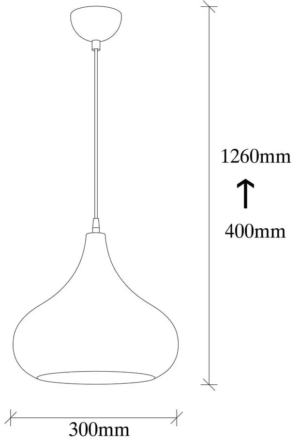 Čierne závesné svietidlo Opviq lights Sağlam