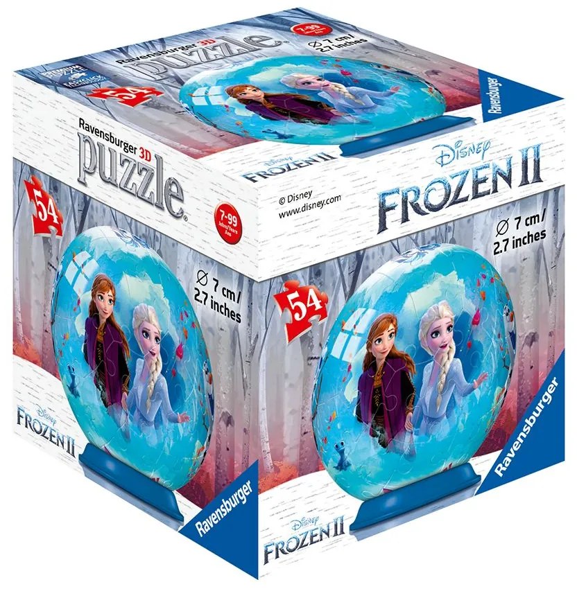 Ravensburger 3D Puzzleball Ledové království 2 : Přátelství 54 ks