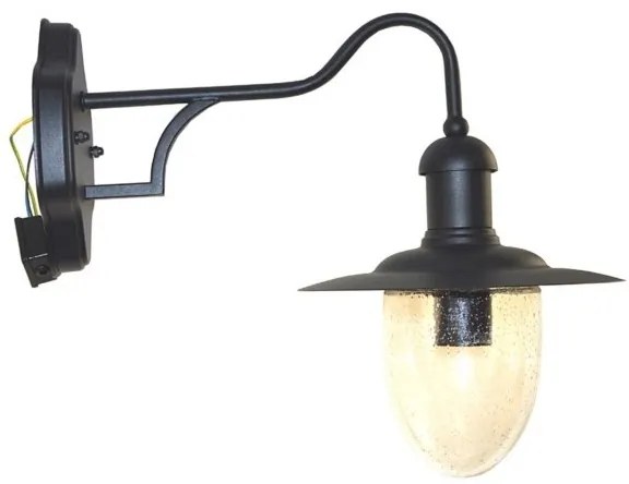 Vonkajšie nástenné svietidlo TANGIA 1xE27/60W/230V IP44 čierna