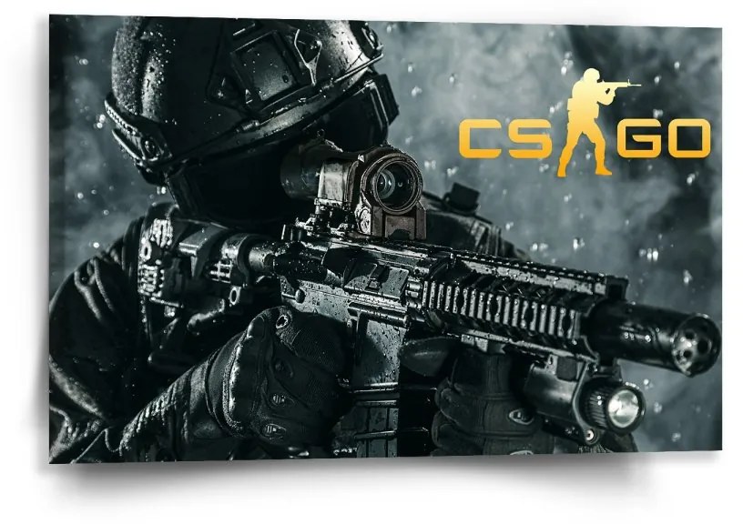 Sablio Obraz CS:GO Vojak 1 - 60x40 cm
