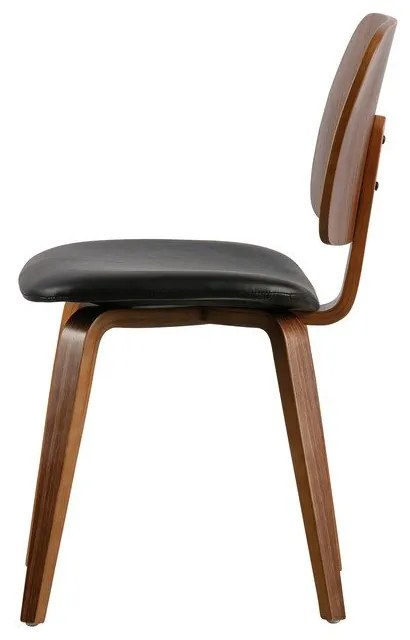 Čierno-prírodná jedálenská stolička Classic – vtwonen