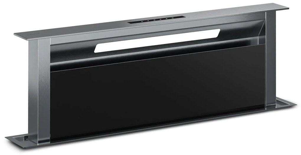 Klarstein Verosteel vstavaný digestor, Minimalistický, výkonný, EEC A++, 906,2 m³/h, 90 cm