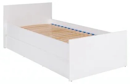 Jednolôžková posteľ 80 cm Cortez C 08 (biela) ( s roštom). Akcia -18%. Vlastná spoľahlivá doprava až k Vám domov. 1004892