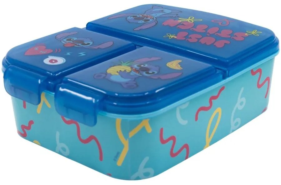 Multibox na desiatu Lilo & Stitch s 3 priehradkami