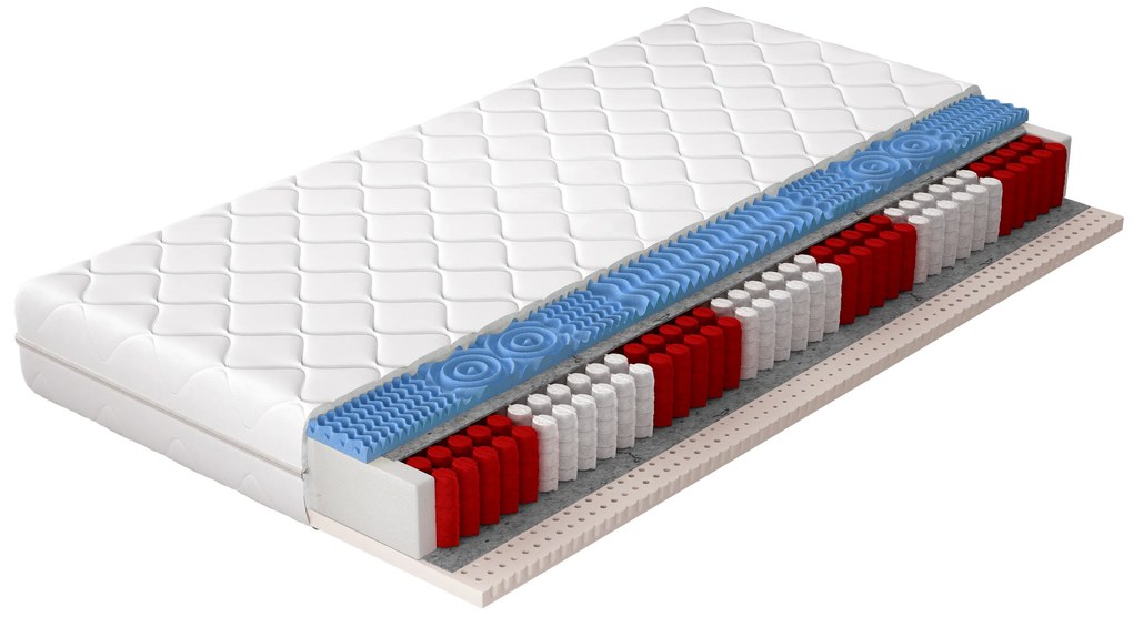 Taštičkový matrac Aurora hypoallergenic 200x200 cm (T3). Akcia -18%. Vlastná spoľahlivá doprava až k Vám domov. 1041692