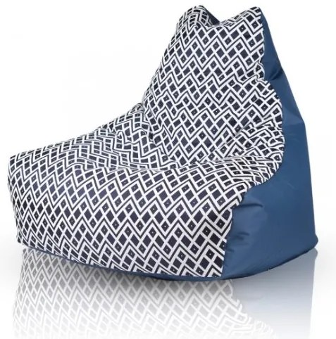 Sedací vak Keiko M exclusive TiaHome - zlatá