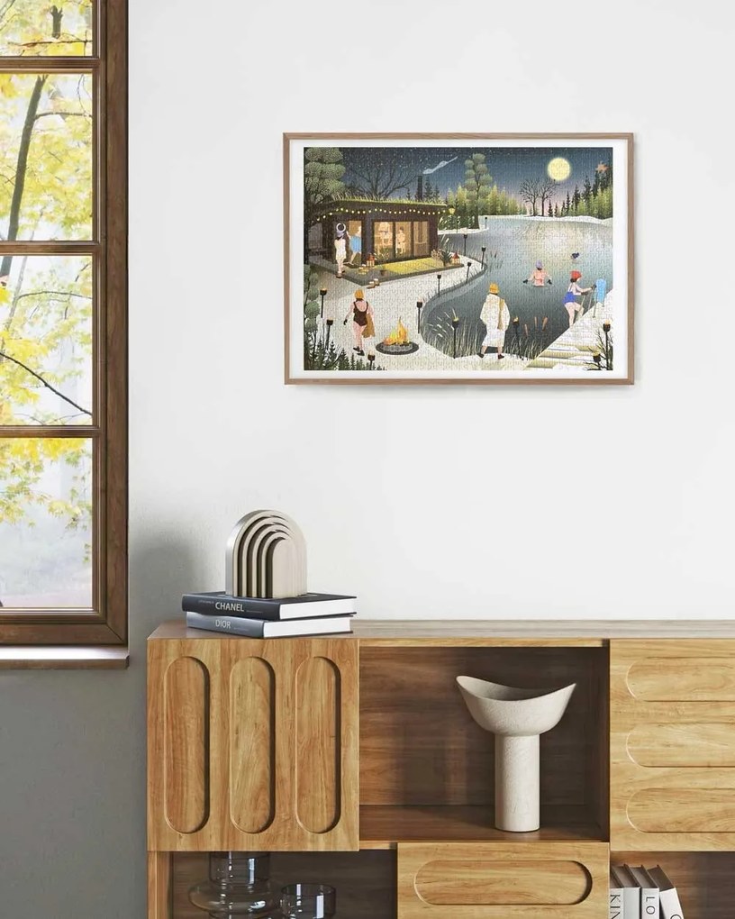 ViSSEVASSE Puzzle Sauna by Lake 1000 dielikov
