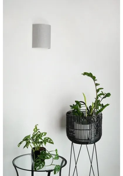 Brilagi - Nástenné svietidlo SEMI 1xE27/15W/230V pr. 20 cm šedá