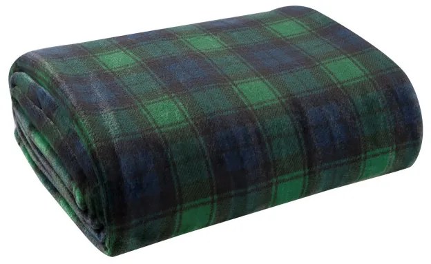 Deka STAR zelená / granátová