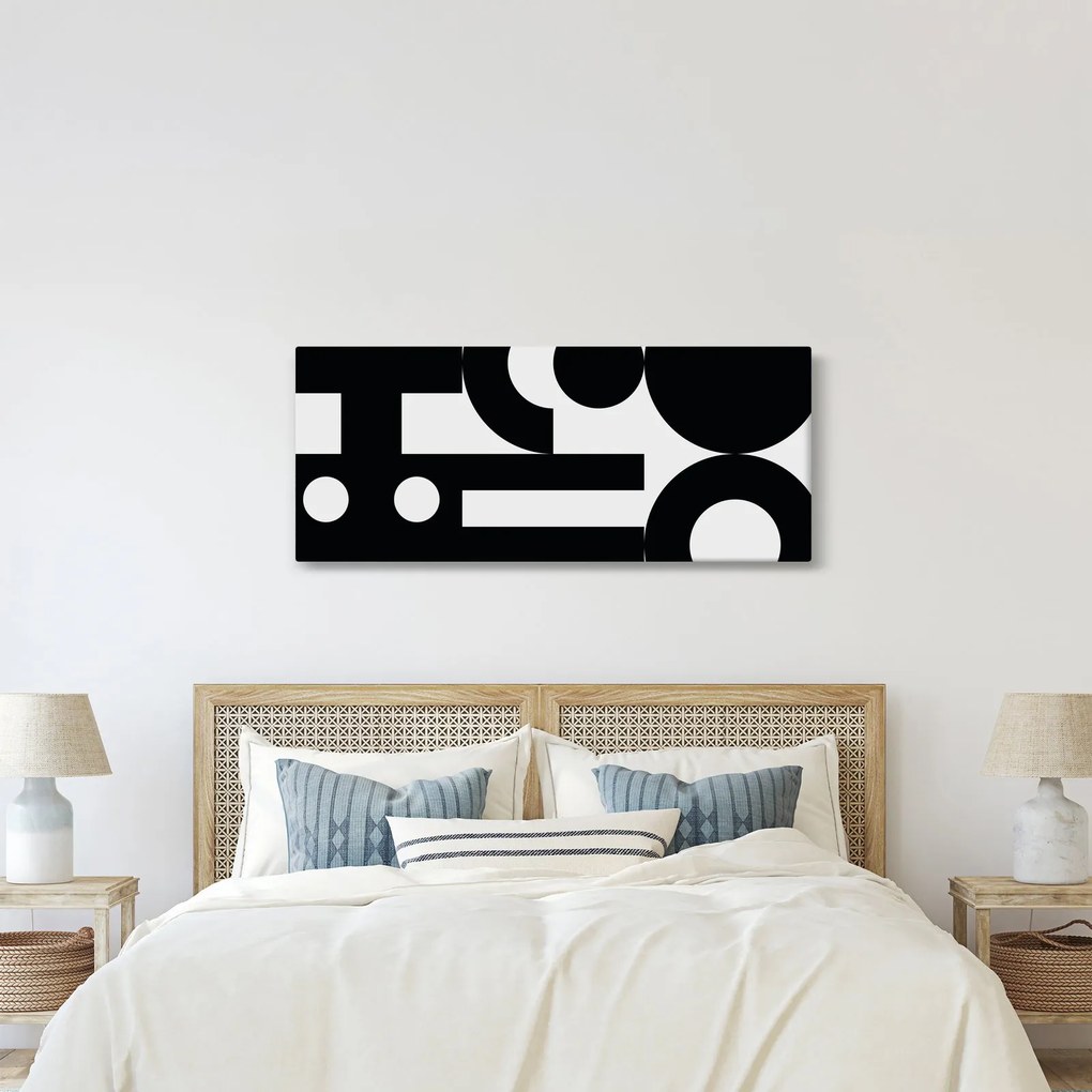 Obraz - Geometrická abstrakcia N⁰3 (120x50 cm)