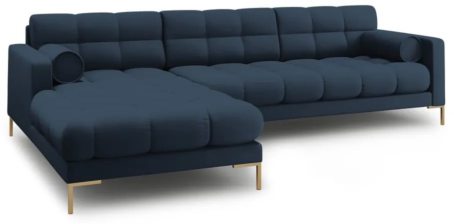 Modrá rohová pohovka (ľavý roh) Bali – Cosmopolitan Design