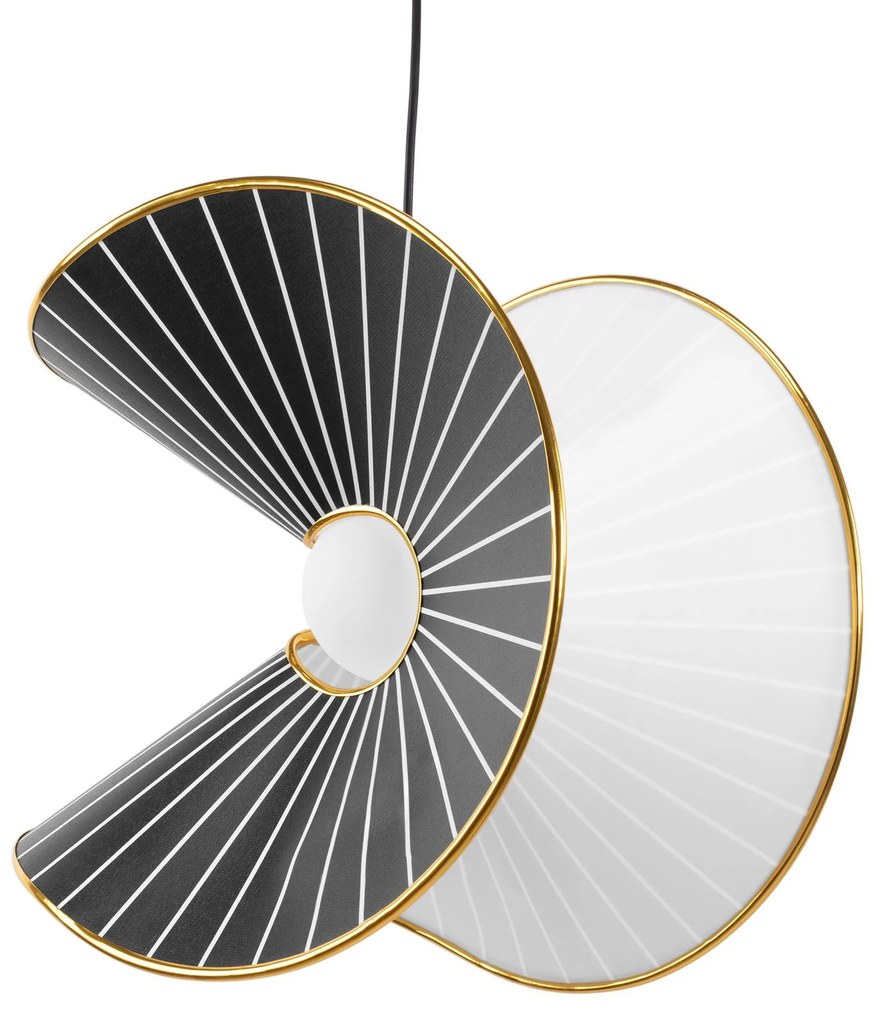 Toolight Toolight, stropné svietidlo 1xG9 APP1500-1CP, čierna-zlatá, OSW-04120