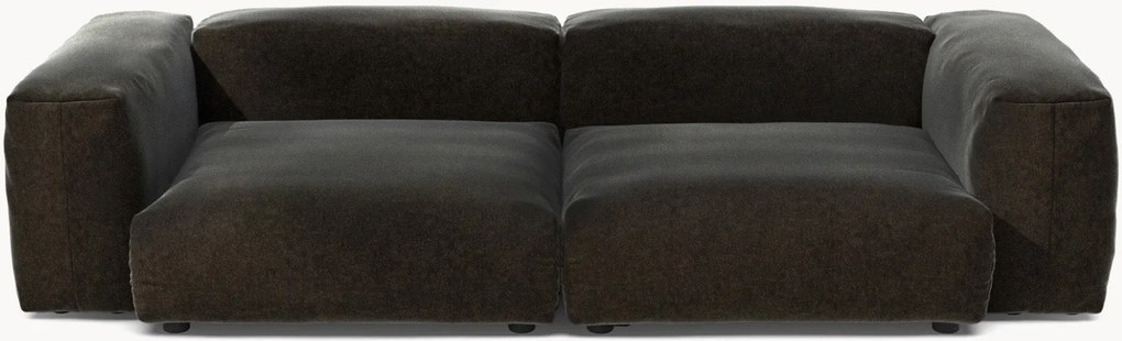 Zamatová modulárna pohovka Vetsak (3-miestna)