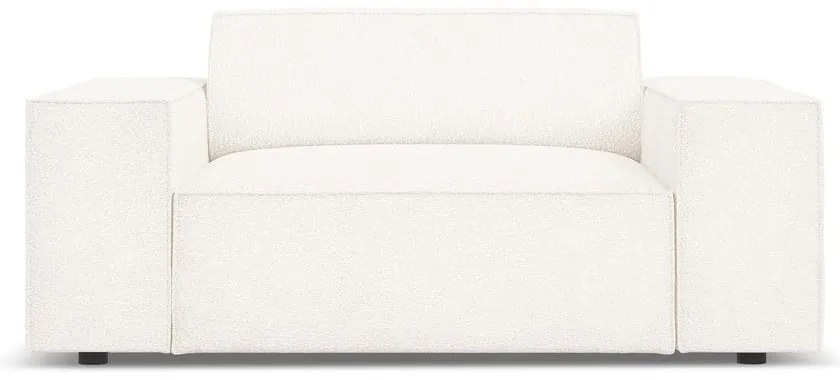 Béžové kreslo z textílie bouclé Jodie – Micadoni Home