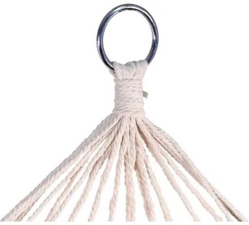 Hojdacia sieť 200x80 cm biela