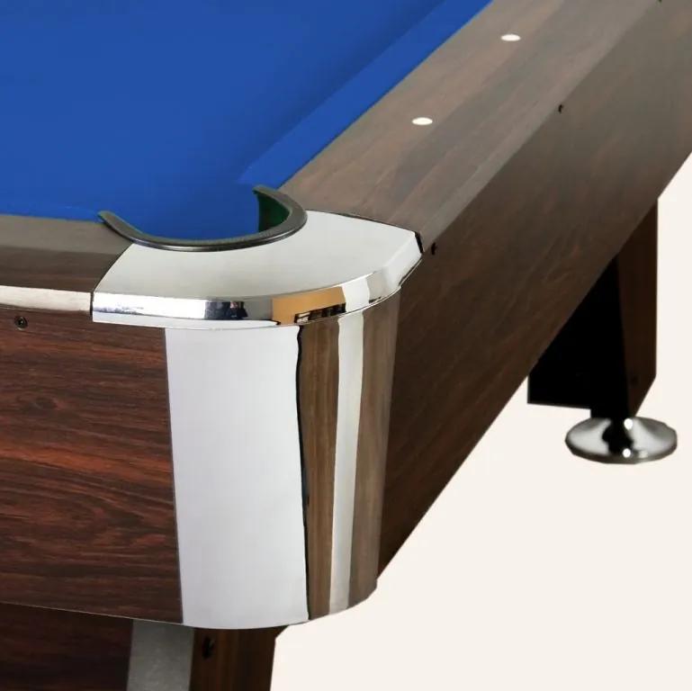 GamesPlanet® biliardový stôl PREMIUM, modrý, 7 ft