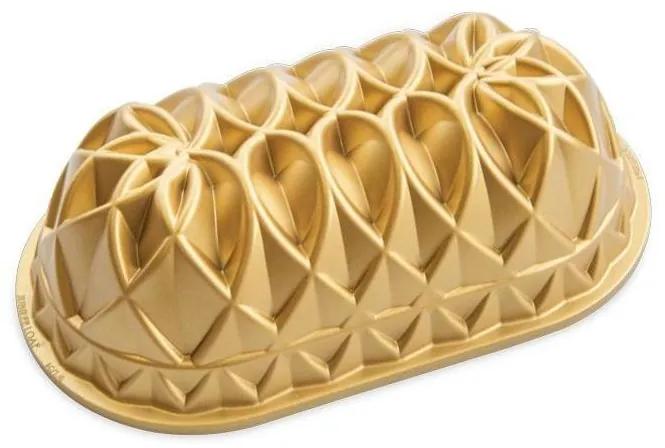 Nordic Ware Hliníková forma na chlebíček Jubilee Gold