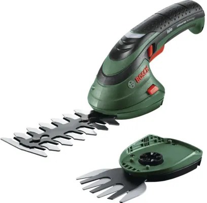 Aku nožnice na trávu a kríky Bosch Isio 3 set vr. 1 ks aku a nabíjačky