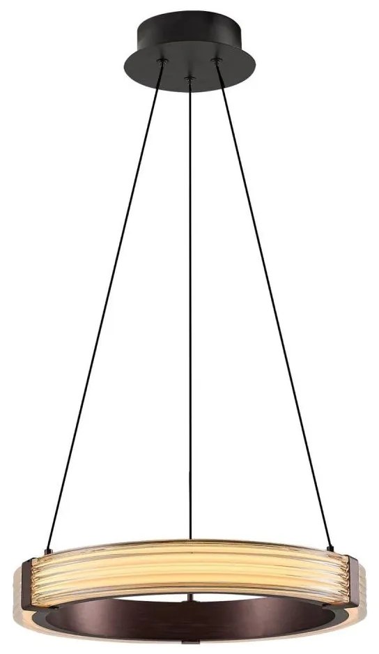 LED luster na lanku JESI LED/2W/230V 3000K hnedý