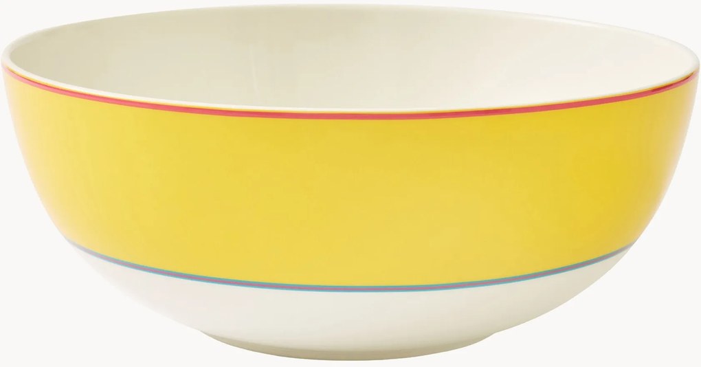 Porcelánová servírovacia miska Calypso Yellow