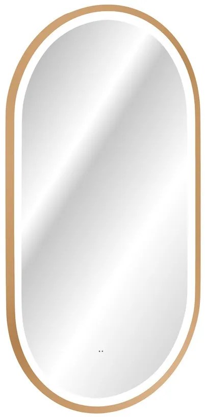 LED zrkadlo APOLLO 2 90x50 cm