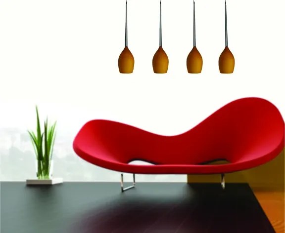 Retro luster Izza 4 Amber