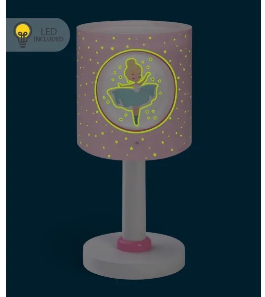 Dalber 60911 - LED detská lampička PRINCESS DANCE 1xG4/4W/230V ružová