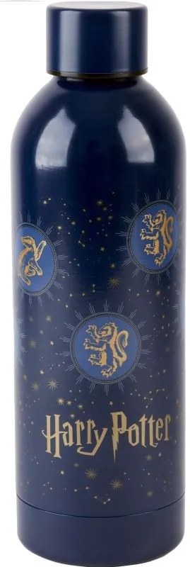 EUROSWAN Nerezová fľaša na pitie Harry Potter Blue  Potravinářská nerezová ocel 18/8, 500 ml